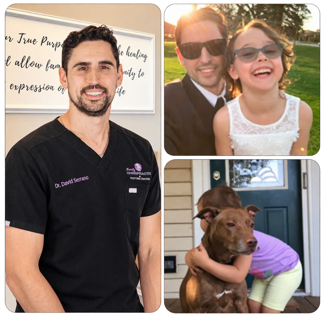 dr serrano and family